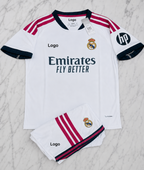 Real Madrid Home 26/27 Football Jersey Set (Jersey + Shorts)