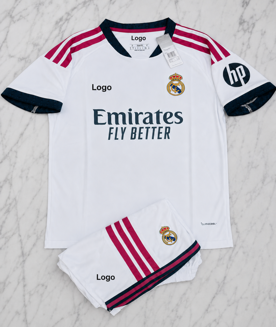 Real Madrid Home 26/27 Football Jersey Set (Jersey + Shorts)