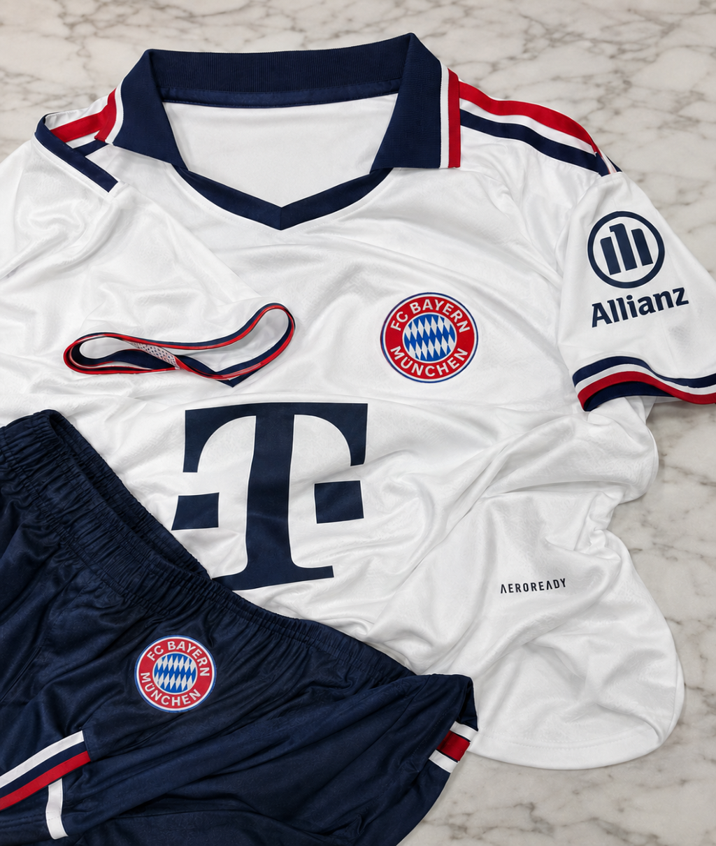 FC Bayern Munich Away 26/27 Football Jersey Set (Jersey + Shorts)