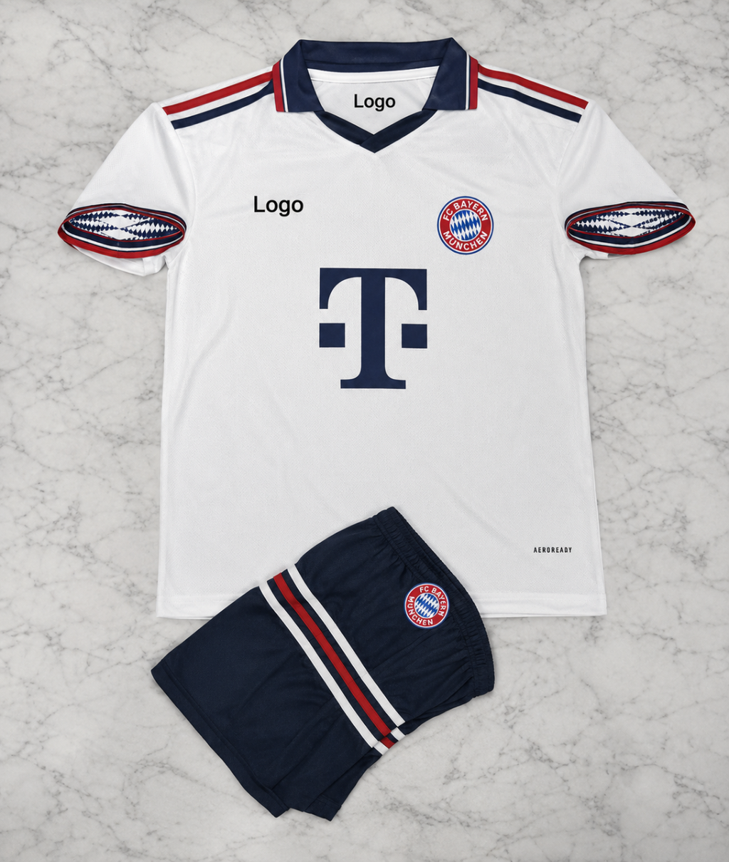 FC Bayern Munich Away 26/27 Football Jersey Set (Jersey + Shorts)