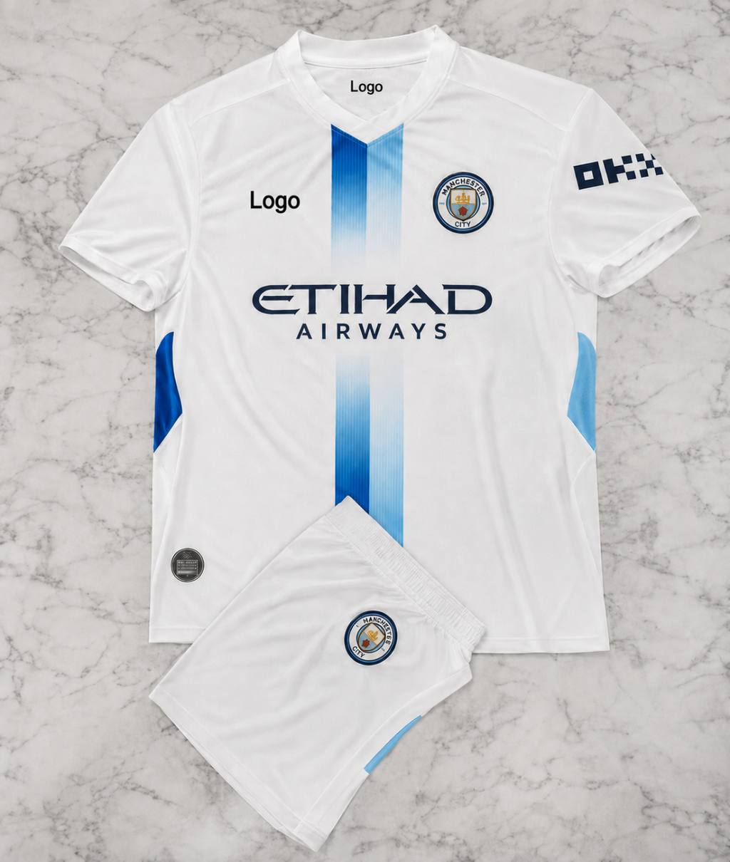 Manchester City Third 26/27 Football Jersey Set (Jersey + Shorts)