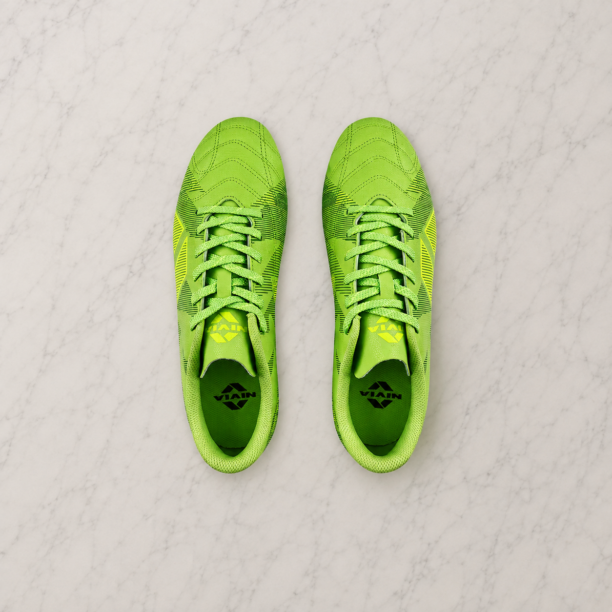 Nivia Encounter 12 Football Studs FB-1533 Green Glow