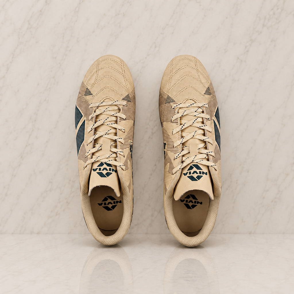 Nivia Encounter 12 Football Studs FB-1533 Cloub Cream