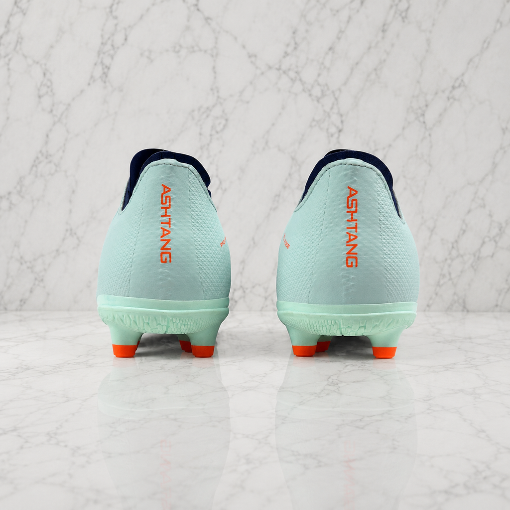 Nivia Ashtang 3.0 Football Studs FB-1670 Soothing Sea/Orange