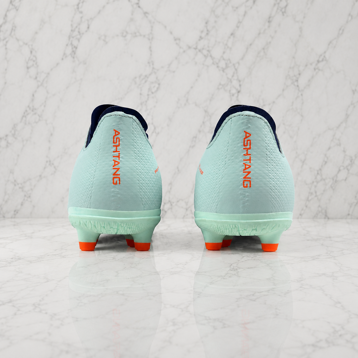 Nivia Ashtang 3.0 Football Studs FB-1670 Soothing Sea/Orange