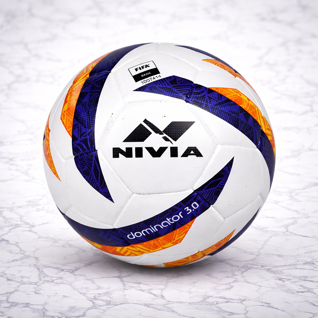 Nivia Dominator 3.0 FIFA Basic Certified Match Football (Size 5)