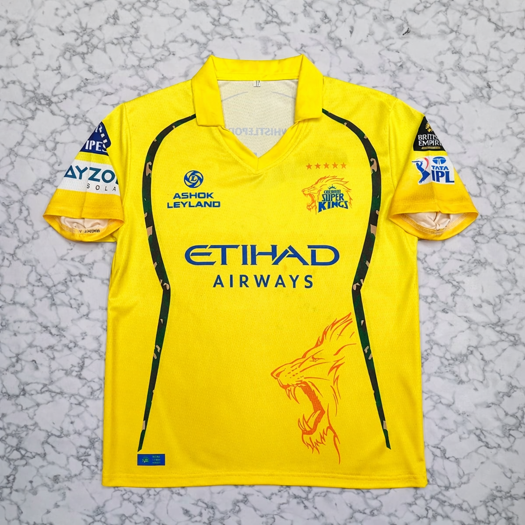 Chennai Super Kings ( CSK ) IPL Jersey