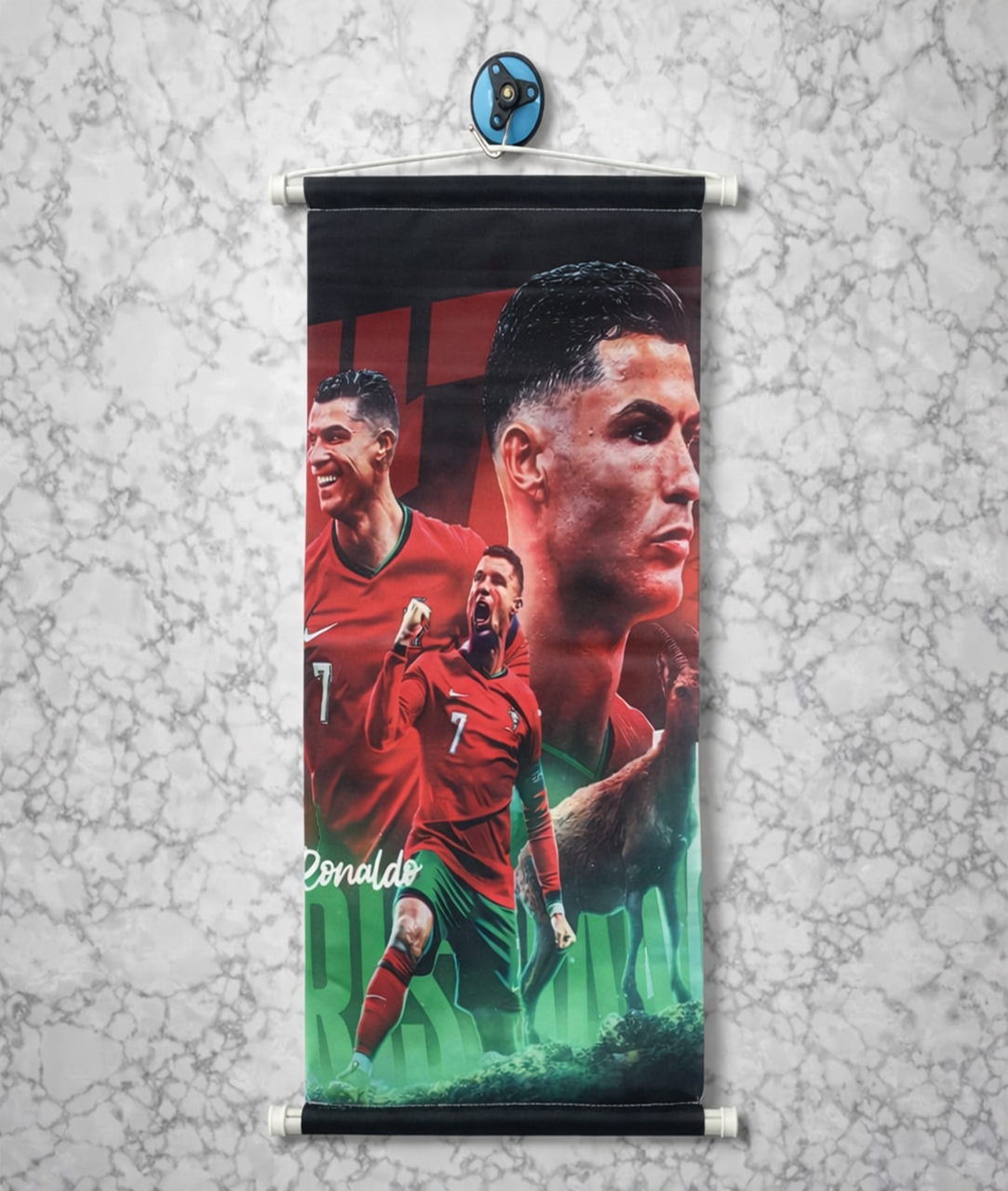 Ronaldo 7 Wall Banner