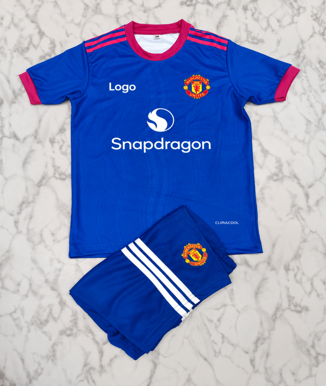 Manchester United Away 26/27 Kids India Football Jersey Set (Jersey + Shorts)