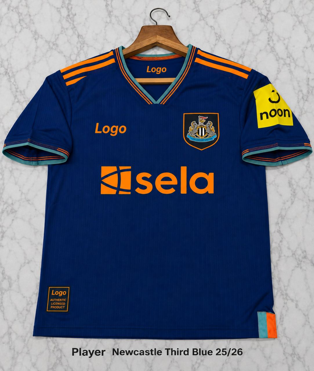 Newcastle United Away 25/26 Player Version Football Jersey