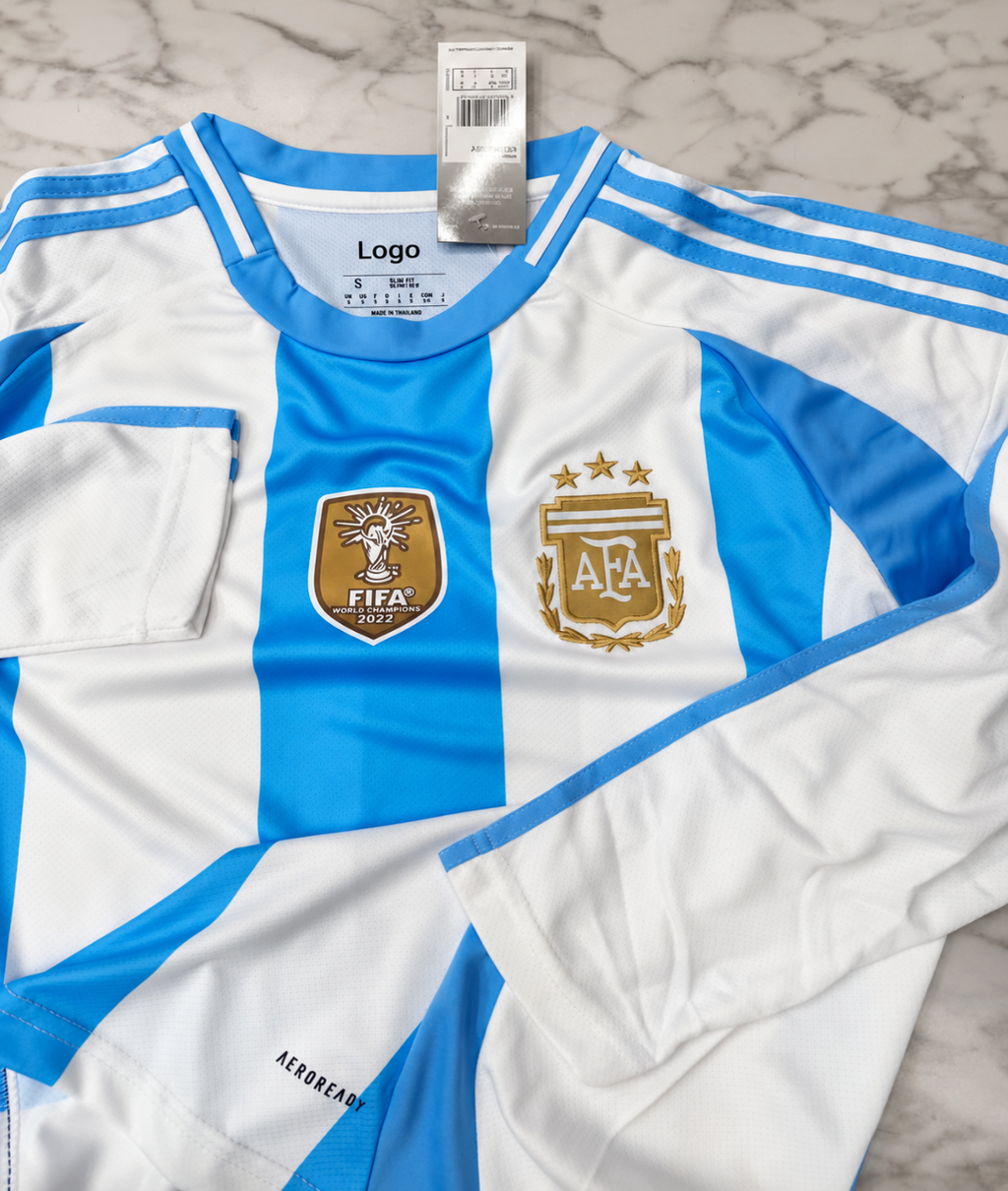 Argentina Home 2024 Full Sleeves Football Jersey – Master Quality