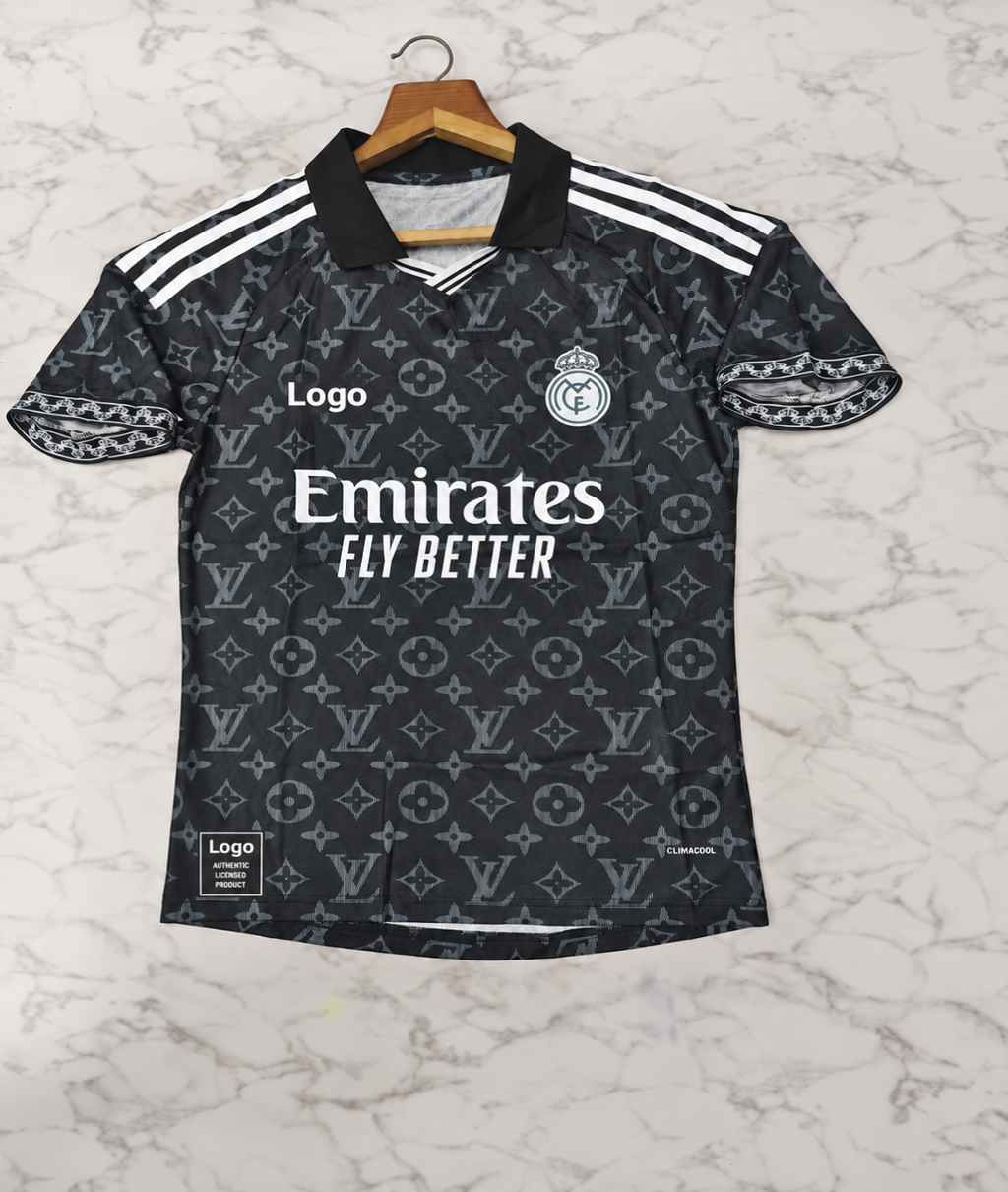 Real Madrid Louis Vuitton Edition Art 3 26/27 Player Version Football Jersey