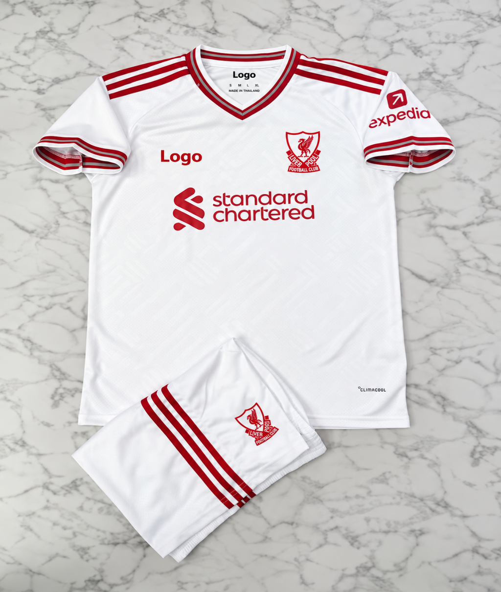 Liverpool Away 26/27 Football Jersey Set (Jersey + Shorts)