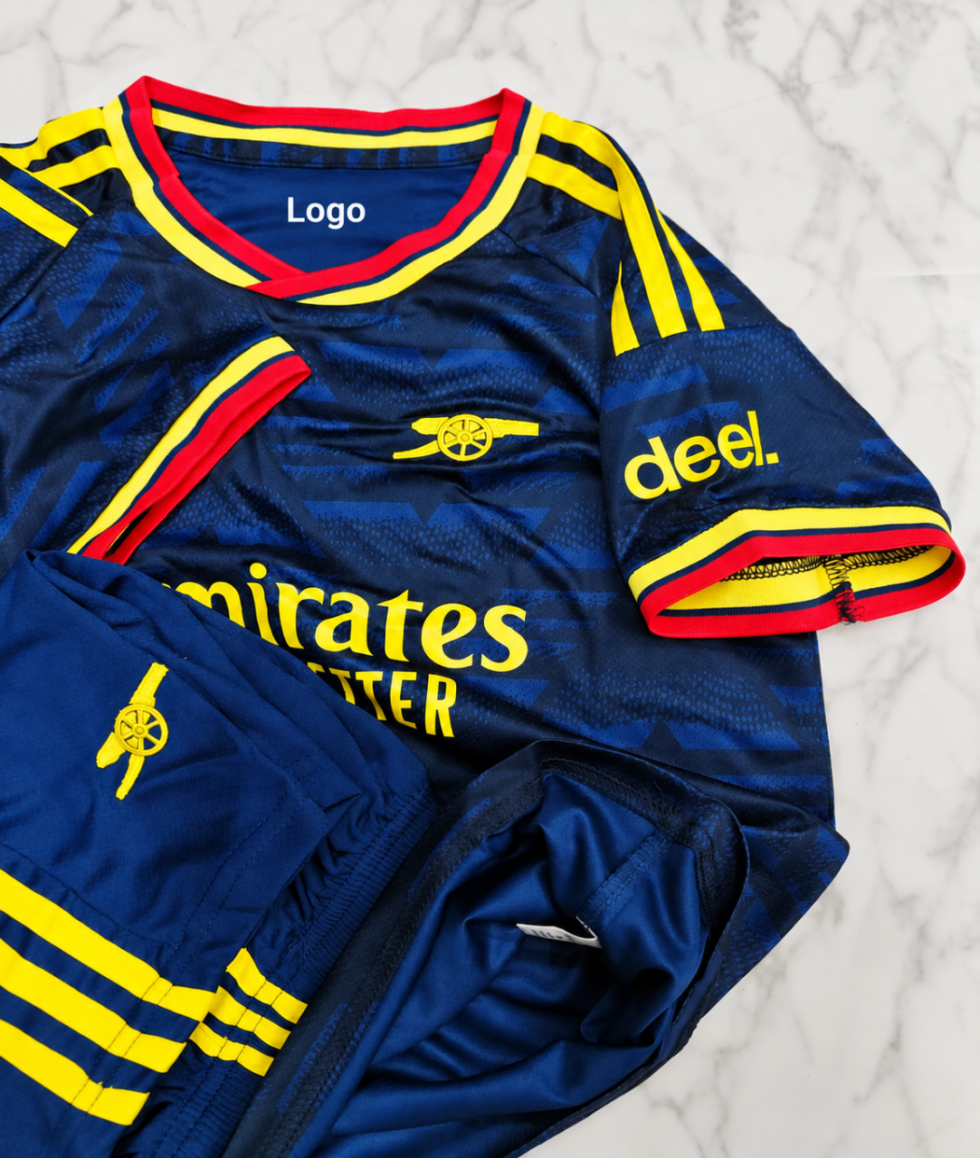 Arsenal Away 26/27 Imported Kids Football Jersey Set (Jersey + Shorts)