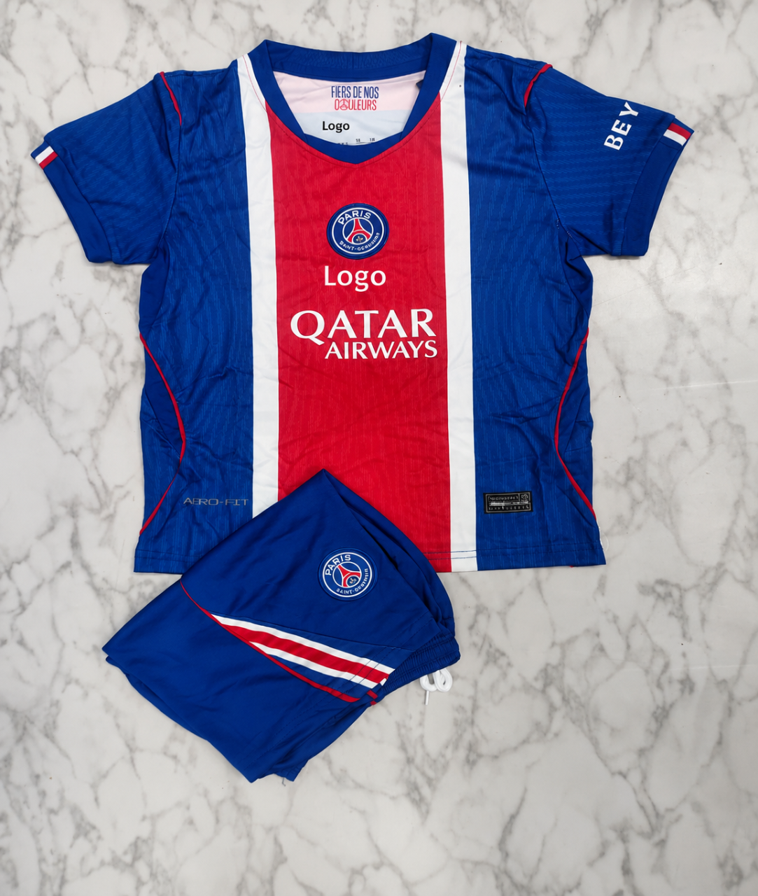 Paris Saint-Germain (PSG) Home 26/27 Imported Kids Football Jersey Set (Jersey + Shorts)