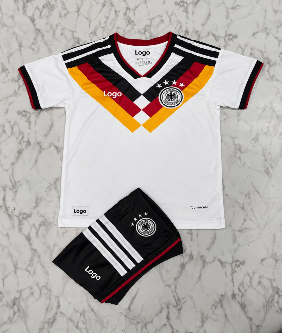 Germany Home 25/26 Imported Kids Football Jersey Set (Jersey + Shorts)
