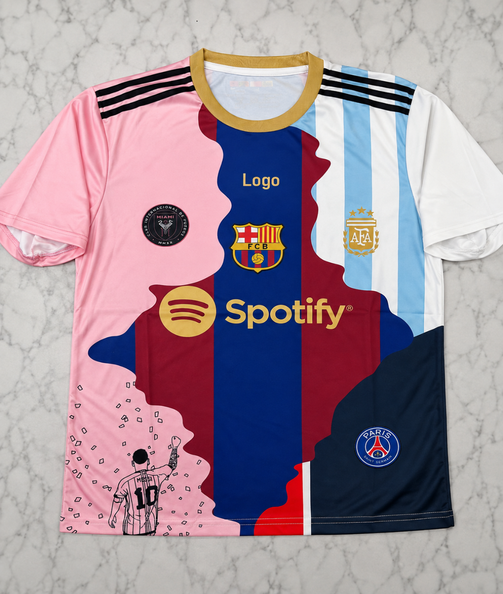 FC Barcelona – Messi Special Edition 25/26 Master Quality Football Jersey