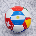 Multi Flag Country Football (Size 5)