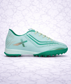 Vector X Flame 2.0 Cyan/Green Football Turf Shoes