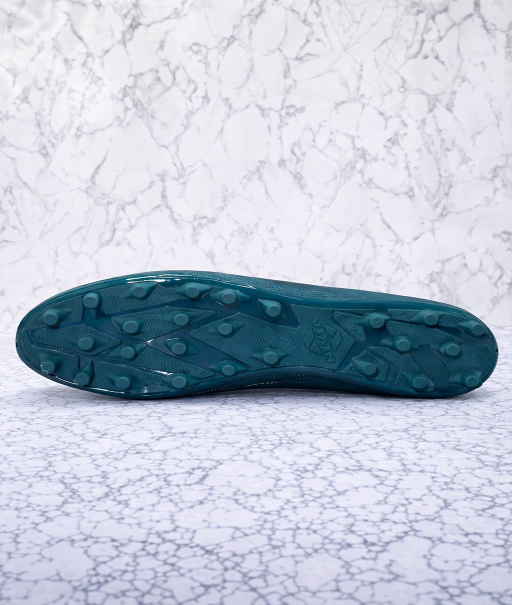 Nivia Encounter MG 11 FB-1667 Arabian Green Football Stud Shoes