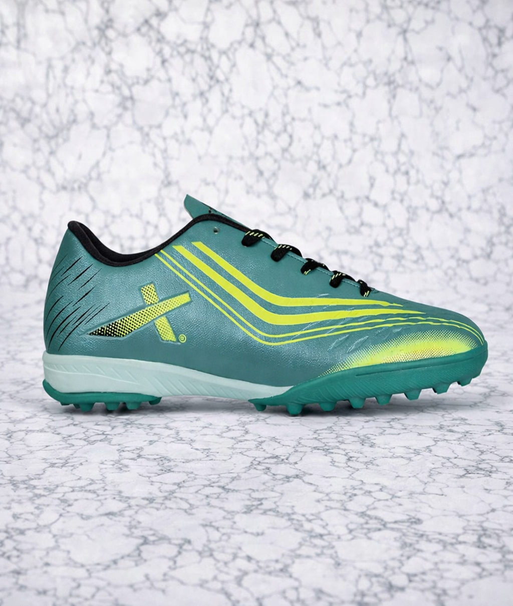 Vector X Flame 2.0 Green/Black Football Turf Shoes