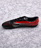 Vector X Fizer 7.0 Black/Red Football Turf Shoes