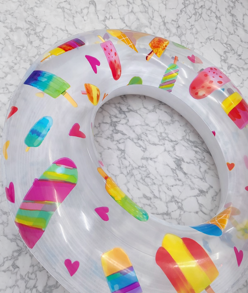 Intex Wet Set Collection Swimming Ring 59241NP ( 61 cm ) ( 6 to 10 year)