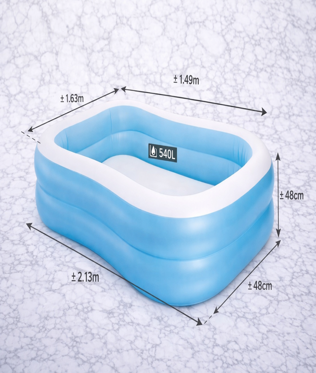 Intex 57180 Swimming Bath Tub / Pool ( 2.03m / 1.52m / 48cm )