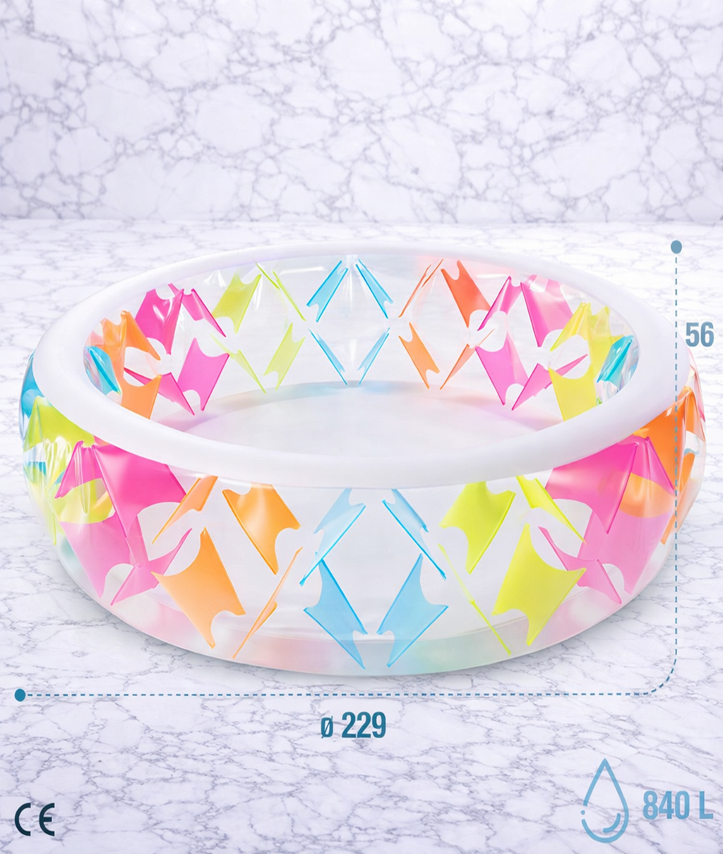 Intex 56494 Swimming Bath Tub / Pool ( 2.29cm / 56cm )