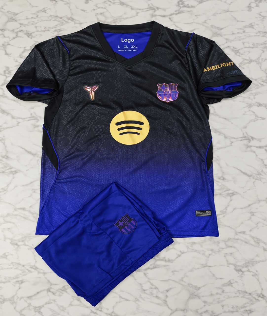 FC Barcelona Away 26/27 Football Jersey Set (Jersey + Shorts)