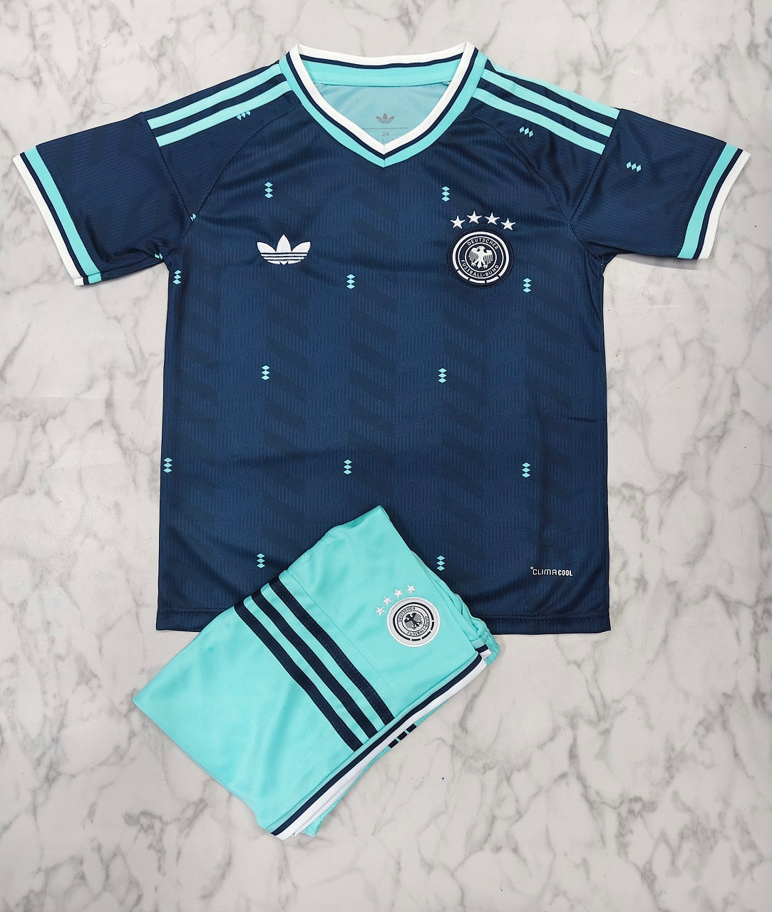 Germany Away 25/26 Imported Kids Football Jersey Set (Jersey + Shorts)