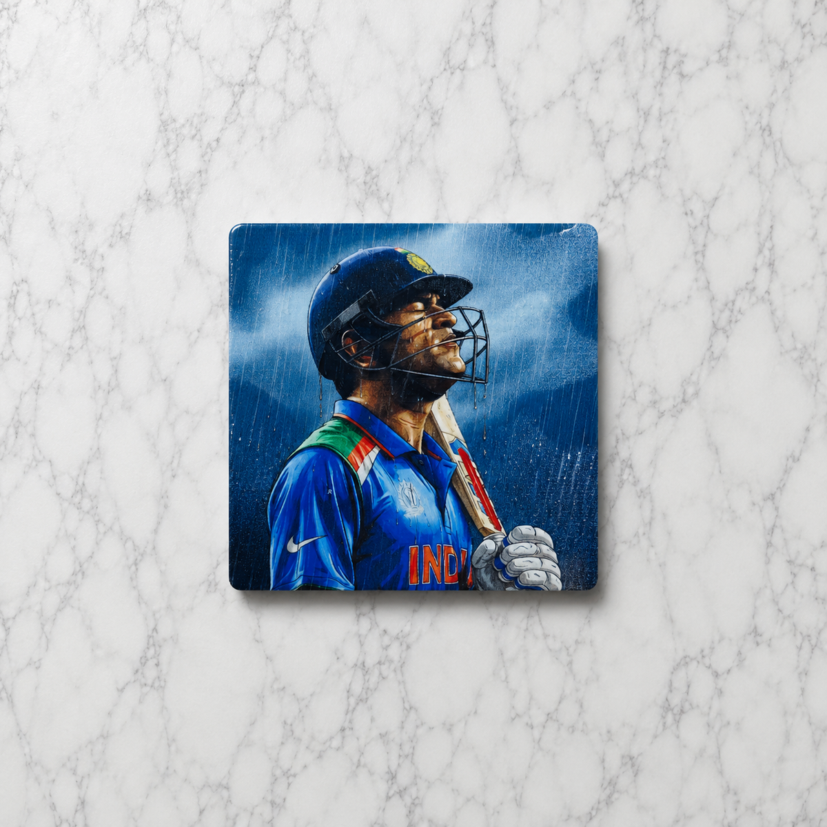MS Dhoni Magnetic Sticker