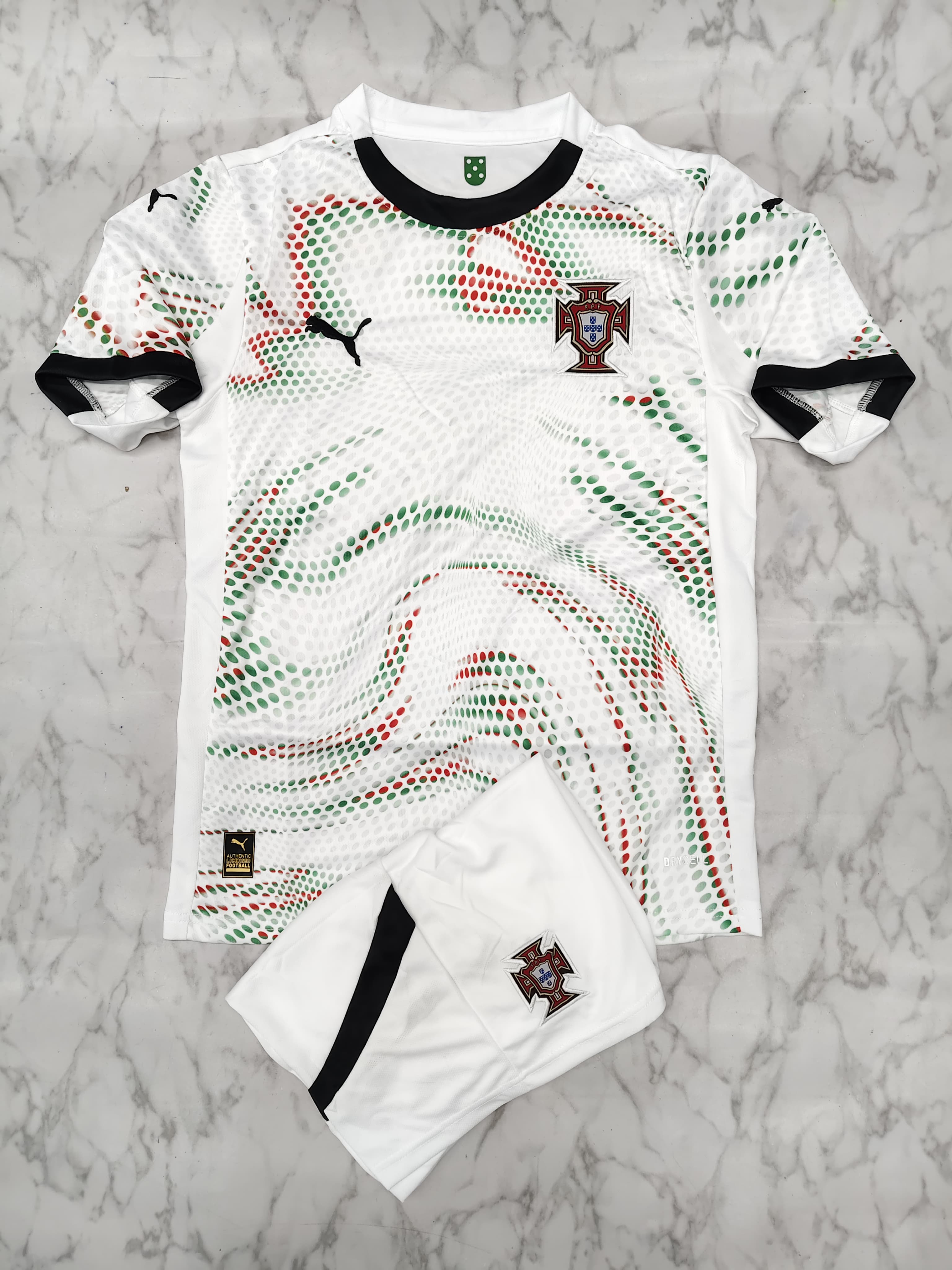 Portugal Away 25/26 Football Jersey Set (Jersey + Shorts)