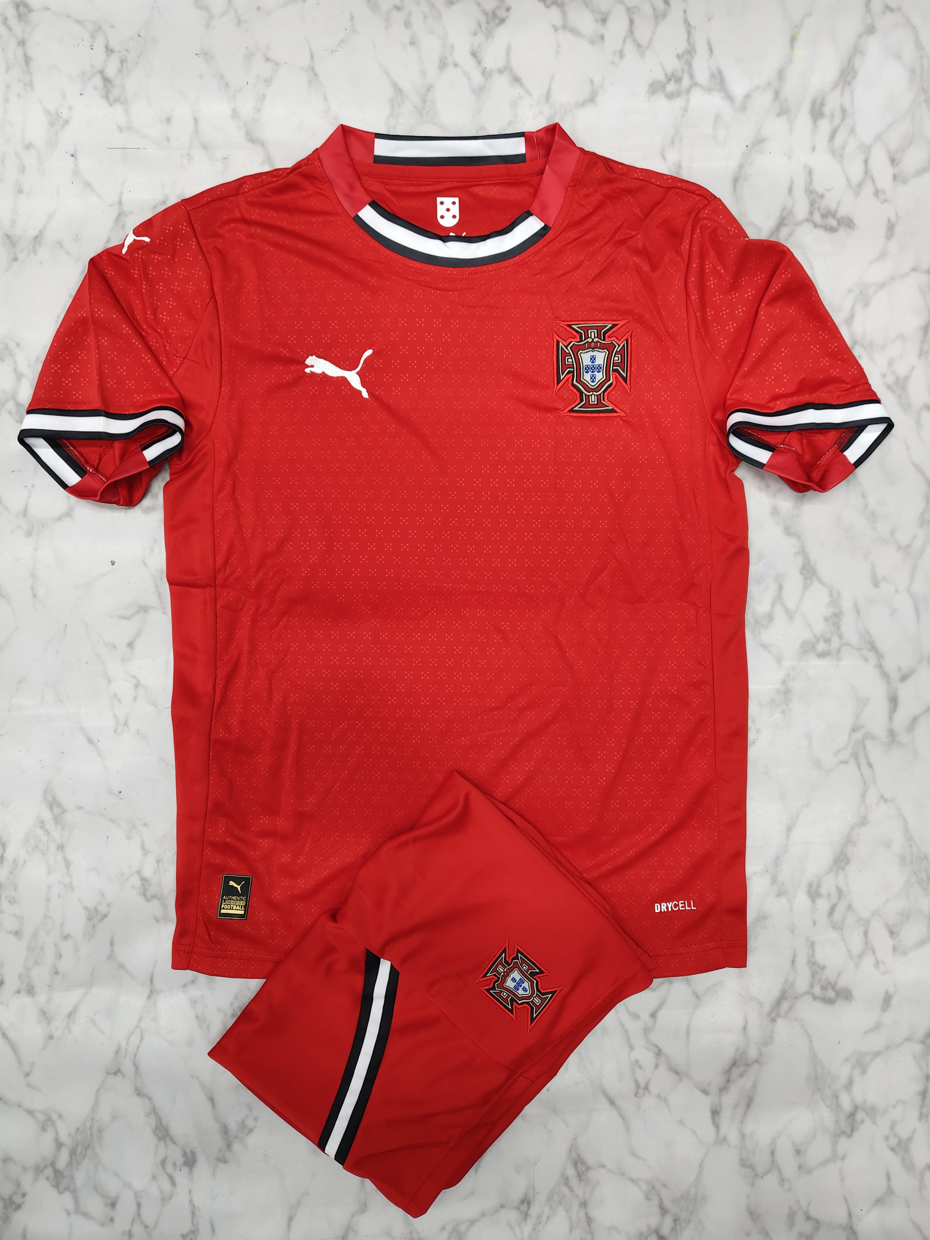 Portugal Home 25/26 Football Jersey Set (Jersey + Shorts)