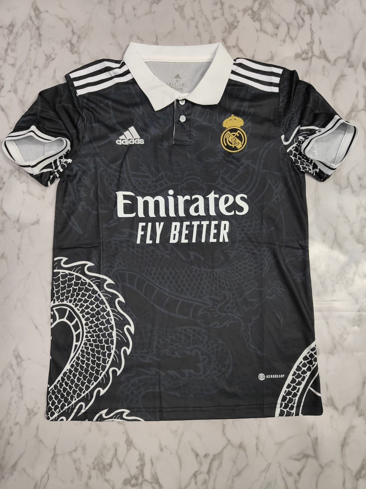 Real Madrid Black Dragon 25/26 Master Quality – Fan Version Football Jersey