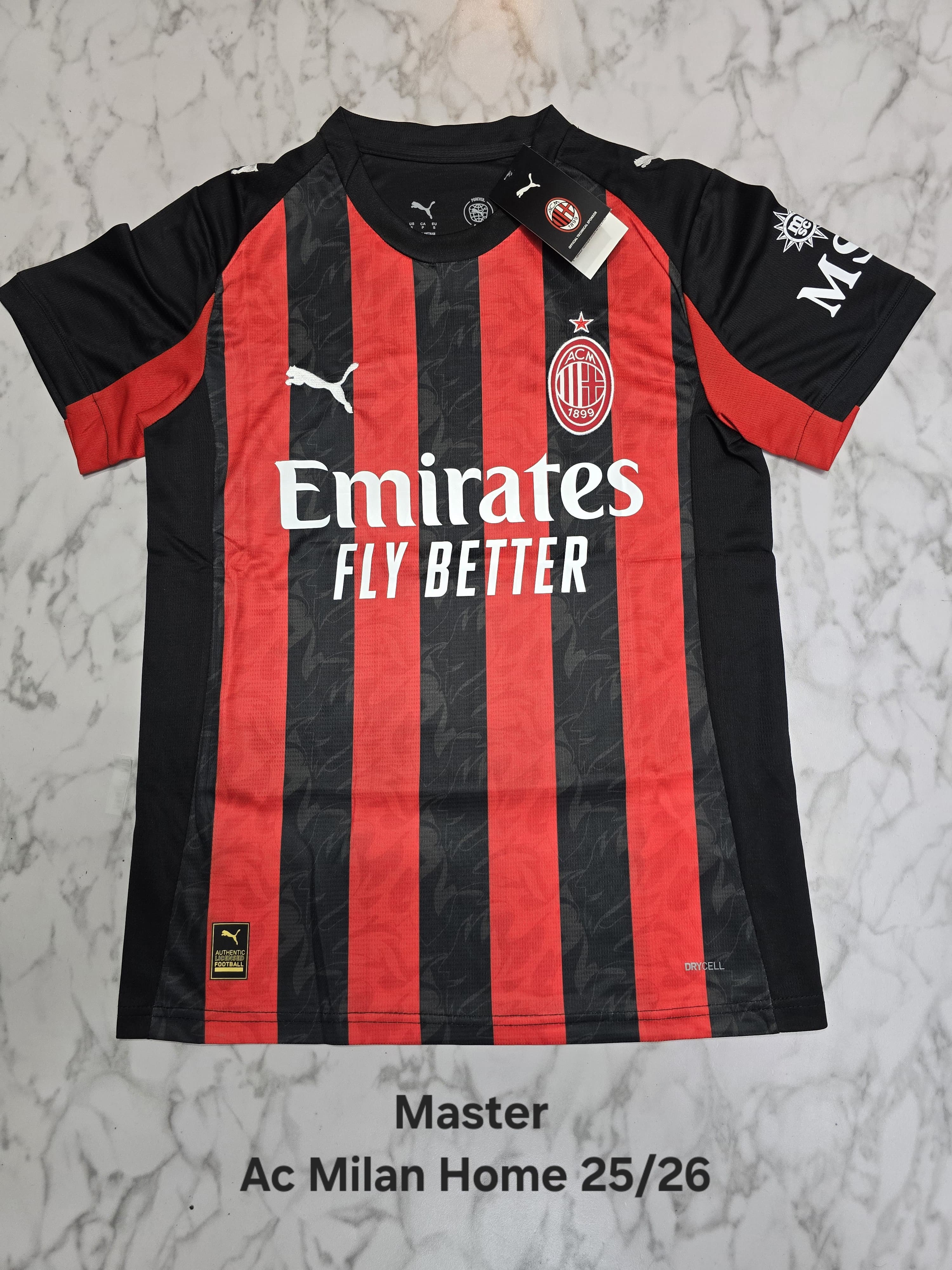 AC Milan Home 25/26 Football Jersey – Master Quality