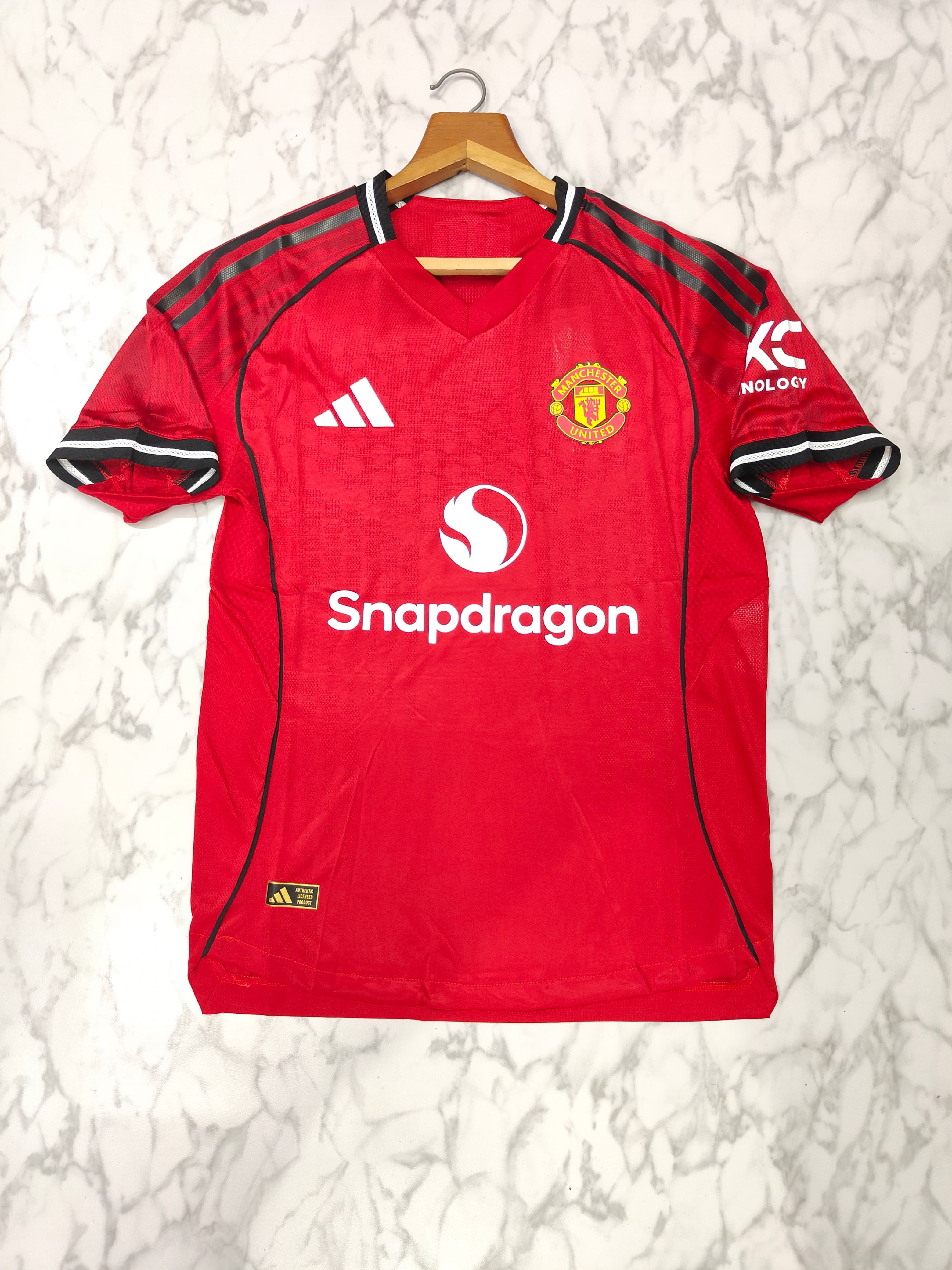 Manchester United Home 25/26 Player Version Football Jersey