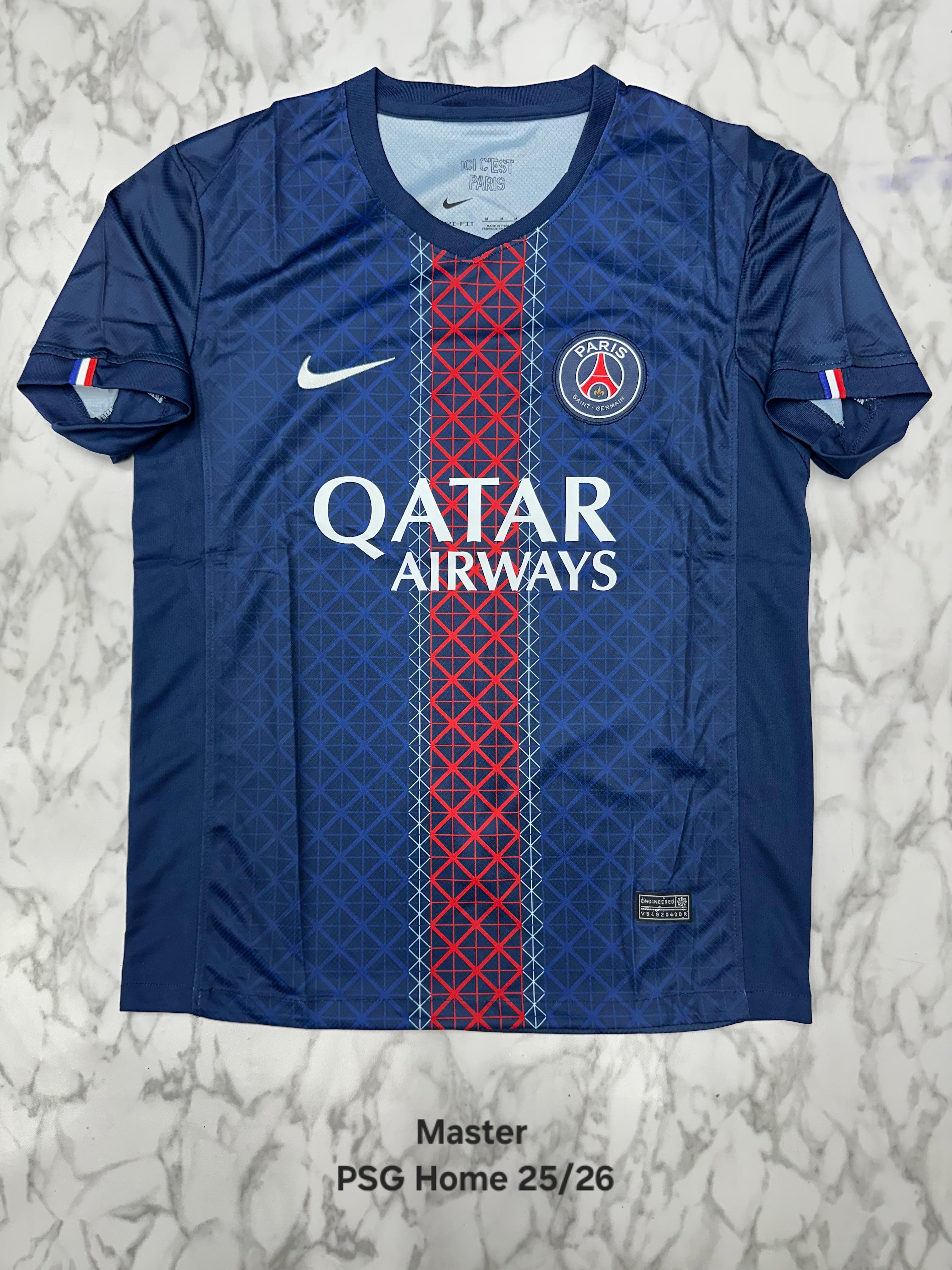 Paris Saint-Germain (PSG) Home 25/26 Football Jersey – Master Quality