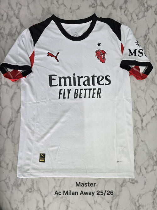 AC Milan Away 25/26 Football Jersey – Master Quality