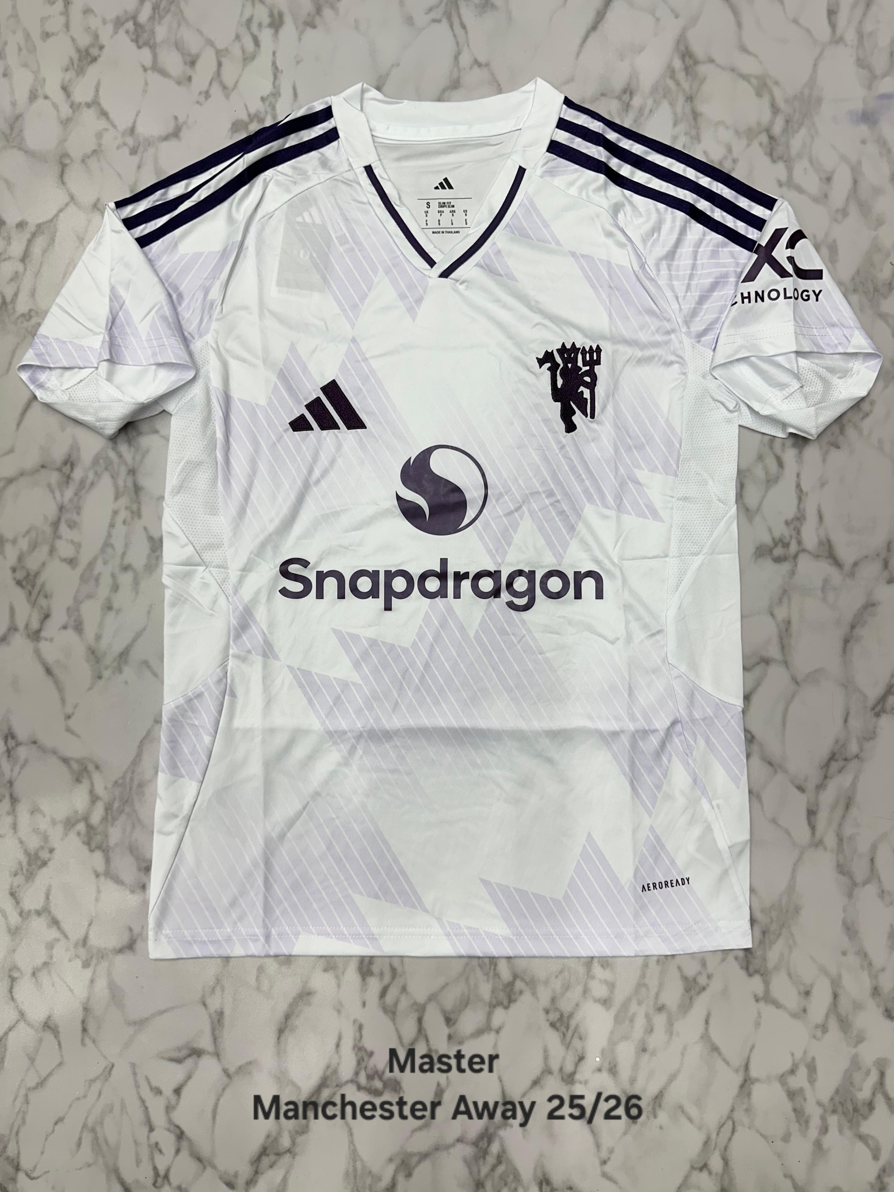 Manchester United Away 25/26 Master Quality – Fan Version Football Jersey