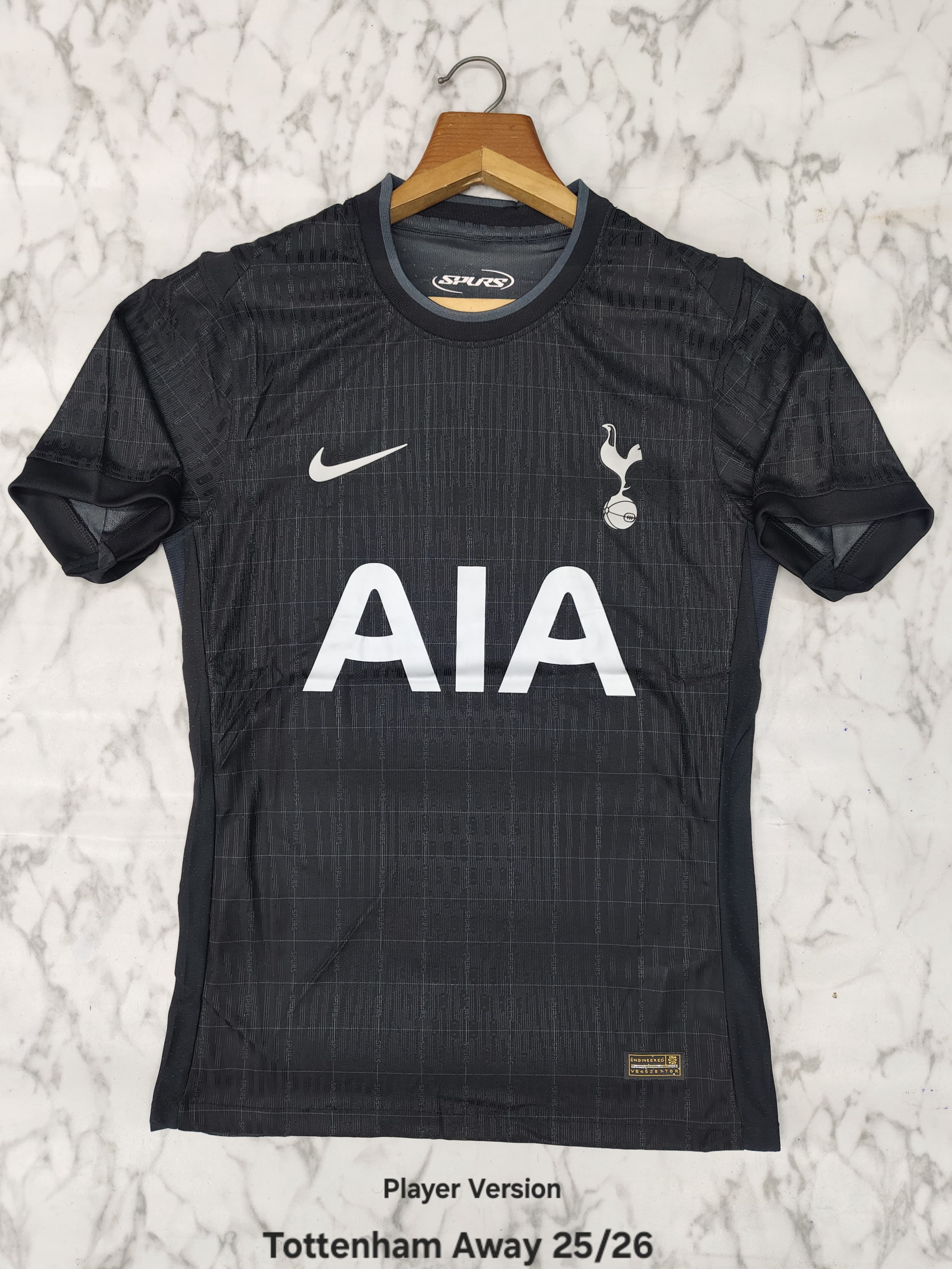 Tottenham Away 25/26 Player Version Football Jersey
