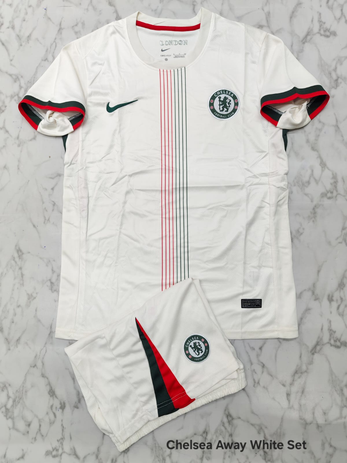 Chelsea Away 25/26 Football Jersey Set (Jersey + Shorts)