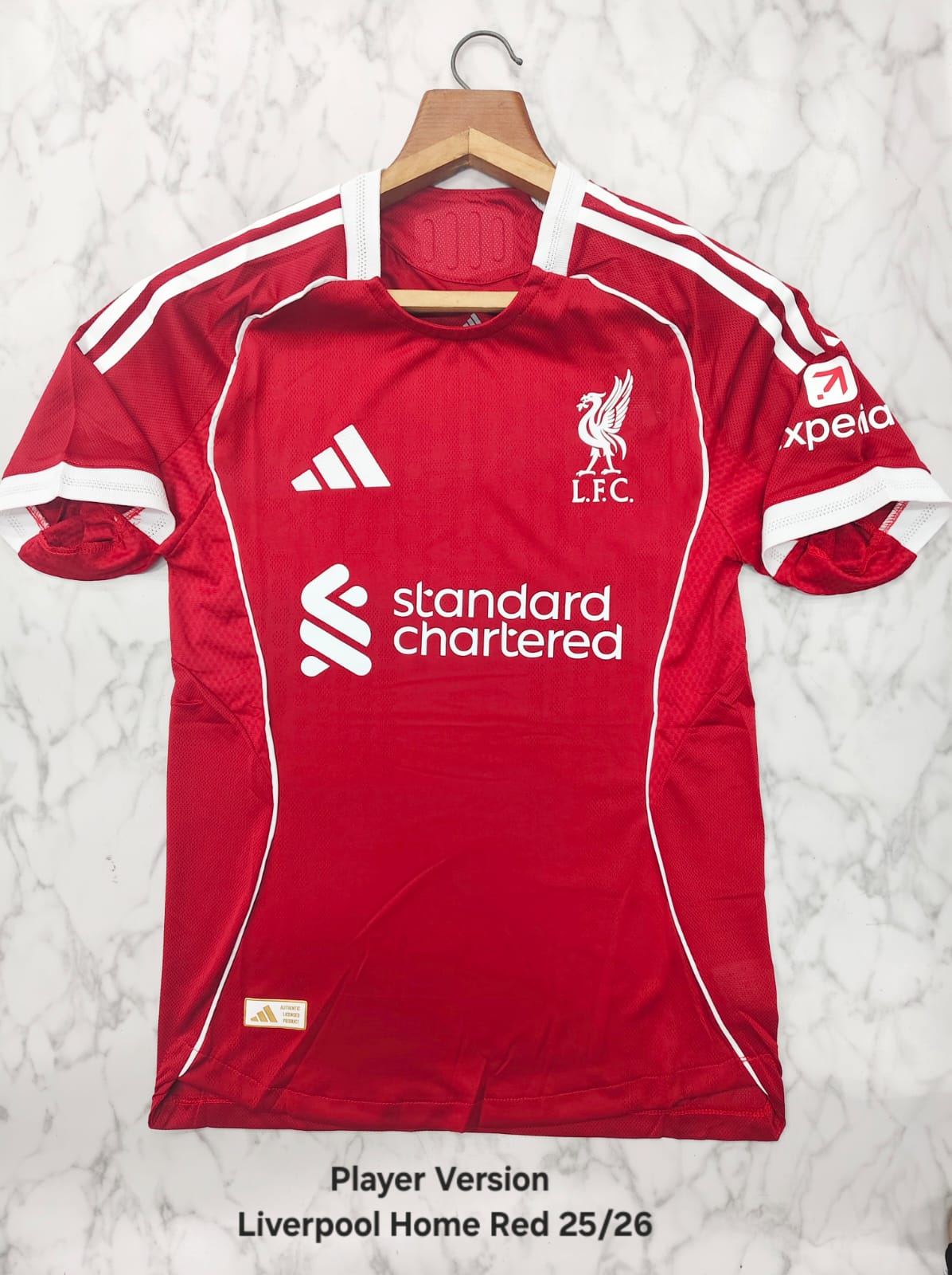Liverpool Home 25/26 Player Version Football Jersey