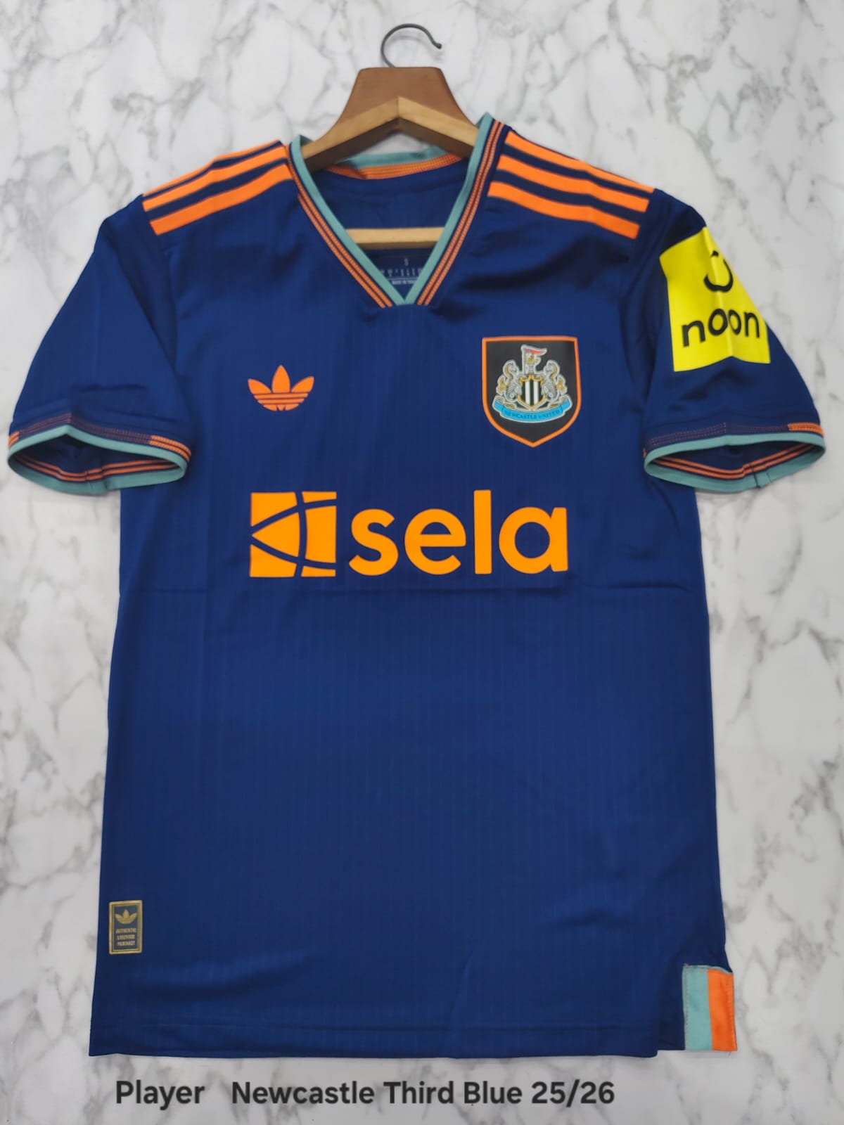 Newcastle United Away 25/26 Player Version Football Jersey