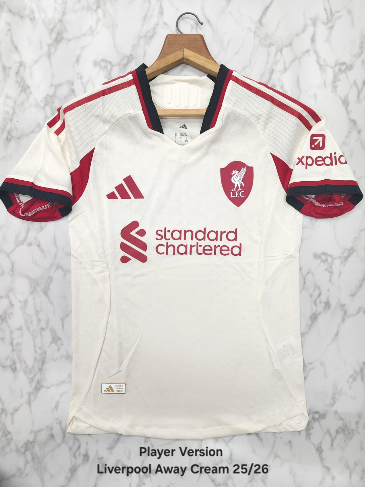Liverpool Away 25/26 Player Version Football Jersey
