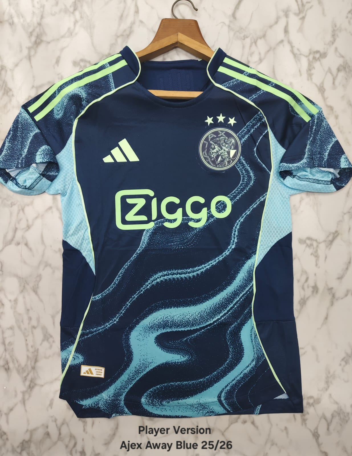 Ajax Away 25/26 Player Version Football Jersey