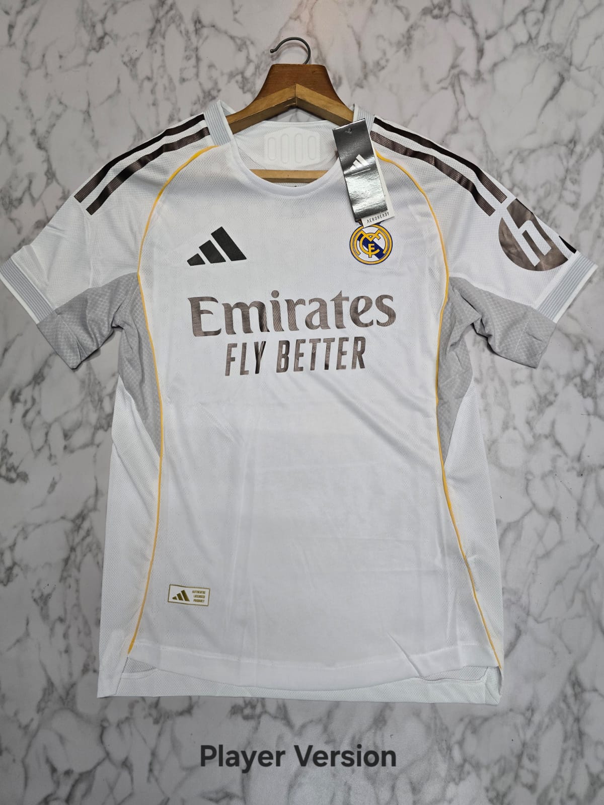 Real Madrid Home 25/26 Player Version Football Jersey