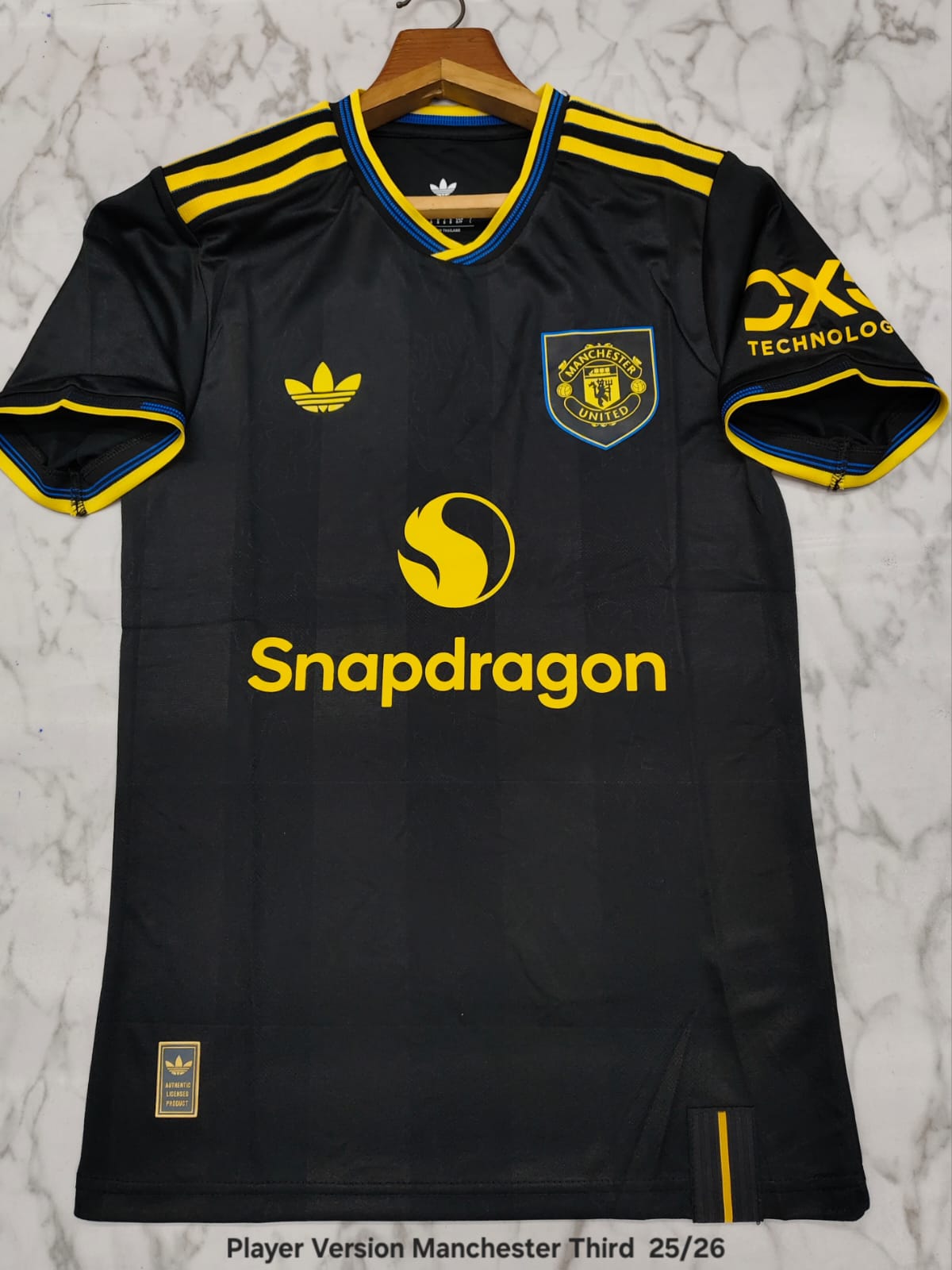 Manchester United Third 25/26 Player Version Football Jersey