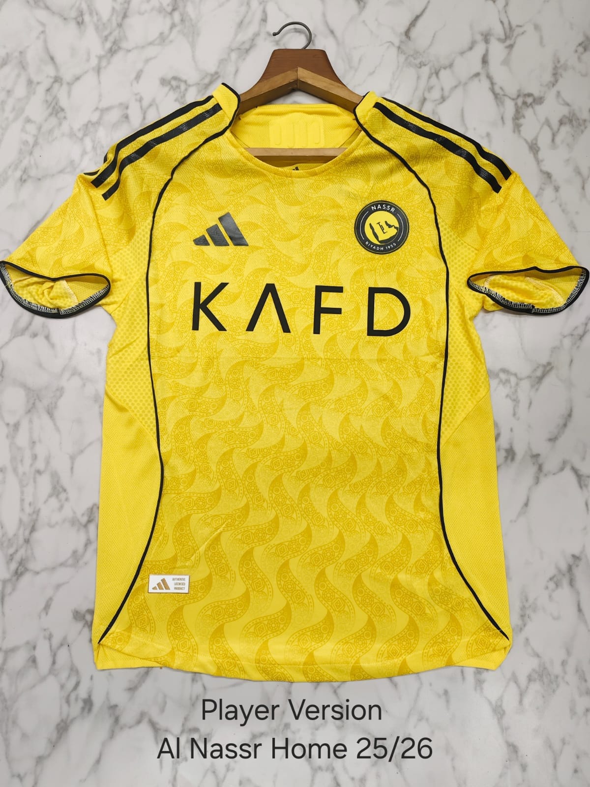 Al Nassr Home 25/26 Player Version Football Jersey