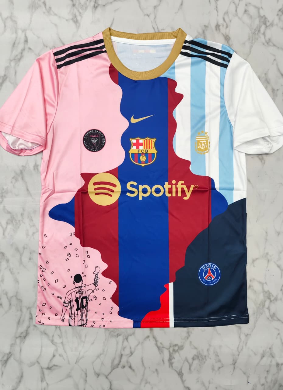 FC Barcelona – Messi Special Edition 25/26 Master Quality Football Jersey